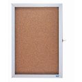 Aarco Aarco Products EBC1218 1-Door Enclosed Bulletin Board Cabinet EBC1812